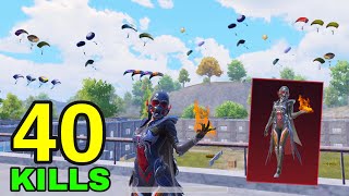 NEW BEST GAMEPLAY with LEGENDARY MAGICAL SET😱 | 40 KILLS vs SQUADS | PUBG Mobile