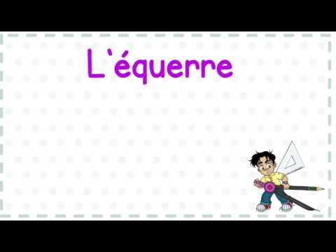 le materiel de geometrie
