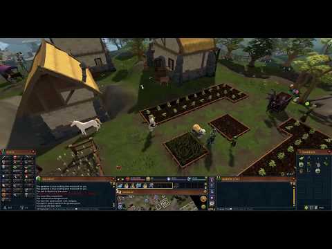 RS3 Lvl 1-60 Guide 037 - Clearing Farming Plots, Applying Compost & Planting Potatoes (Farming 1-8)