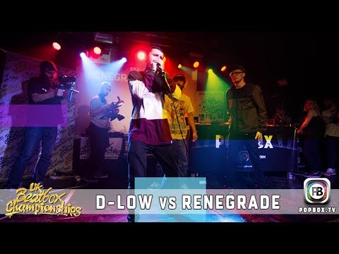 D-Low vs Renegrade | Solo Semi Final | 2017 UK Beatbox Championships