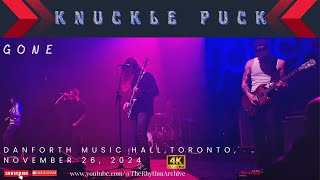 Knuckle Puck | "Gone" LIVE! | Punk-Emo Intensity | Danforth Music Hall | Toronto | Nov 26, 2024