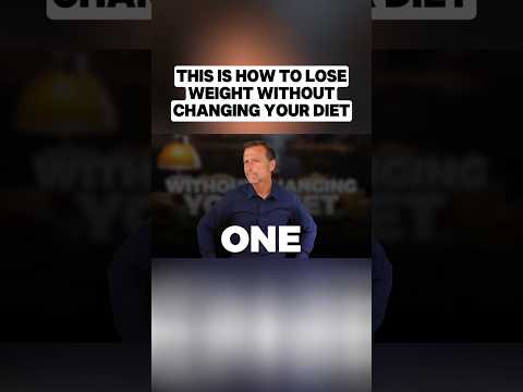 How to Lose Weight WITHOUT Changing Your Diet! How to Lose Weight WITHOUT Changing Your Diet!