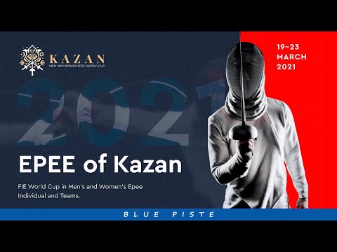 Kazan 2021 Epee Individual World Cup - Piste Blue