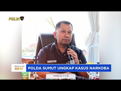 POLDA SUMUT UNGKAP 414 KASUS NARKOBA DIBANTU 3 POLRES JAJARAN