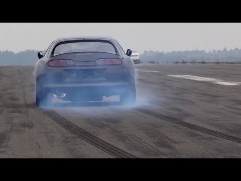 1050HP Toyota Supra - INSANE 0-296 km/h LAUNCH!