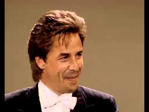 Miami Vice wins "Favorite Television Dramatic Program"