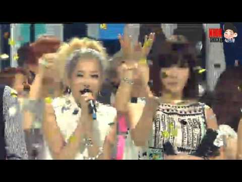 Today Winner is 2NE1 @ SBS Inkigayo 130721