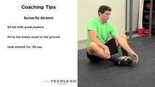 15. Butterfly Stretch