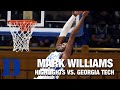 Duke's Mark Williams Plays Above The Rim vs. Georgia Tech