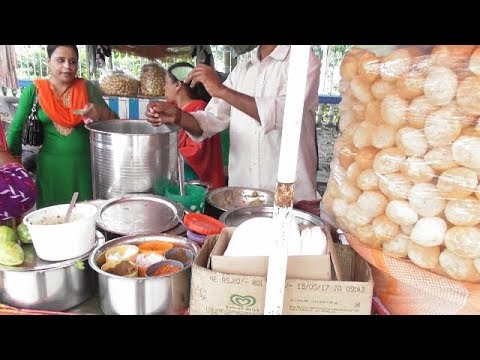 Pani Puri On Indian Roadside | Best Selling & Most Favorite Mouth Watering Street Food India Video