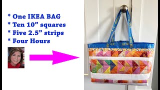 Leftover Layer Cake 🍰  Squares + IKEA bag 🛄 | Four hour re-make