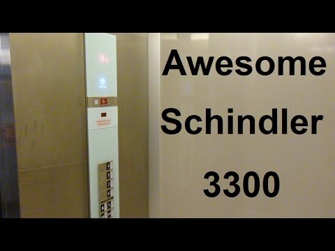 Awesome Schindler 3300 MRL Traction Elevators at Residence Inn by Marriott in Cypress, TX.