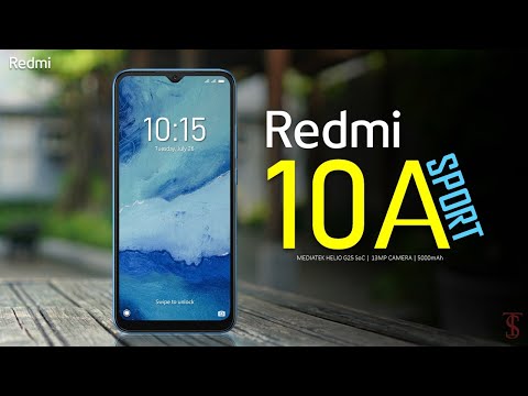 Redmi 10A Sport Price, Official Look, Design, Specifications, 6GB RAM, Camera, Features