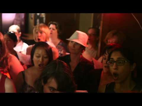 choir! choir! choir! sings Talking Heads - Psycho Killer