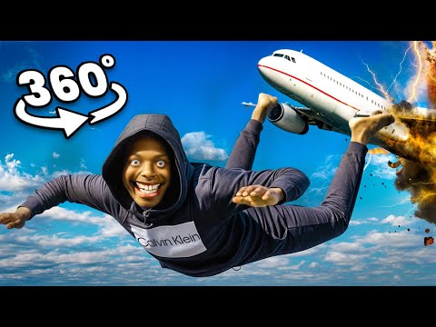 Flight 61 | Meme Ate Everyone Mid-Air (Scary VR 360° Video)