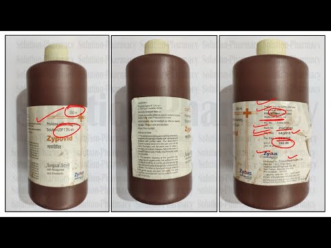 Povidone Iodine Solution Ip 7.5% w/v