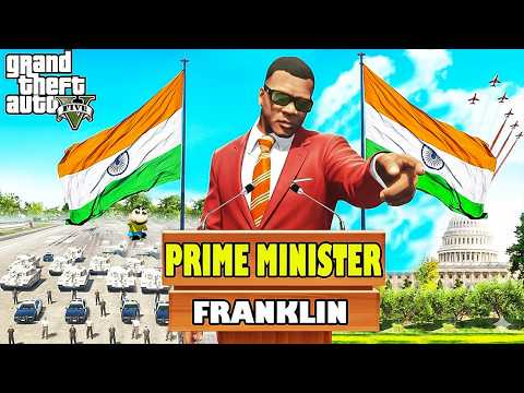Franklin is The New Prime Minister of Los Santos in GTA 5 in Telugu