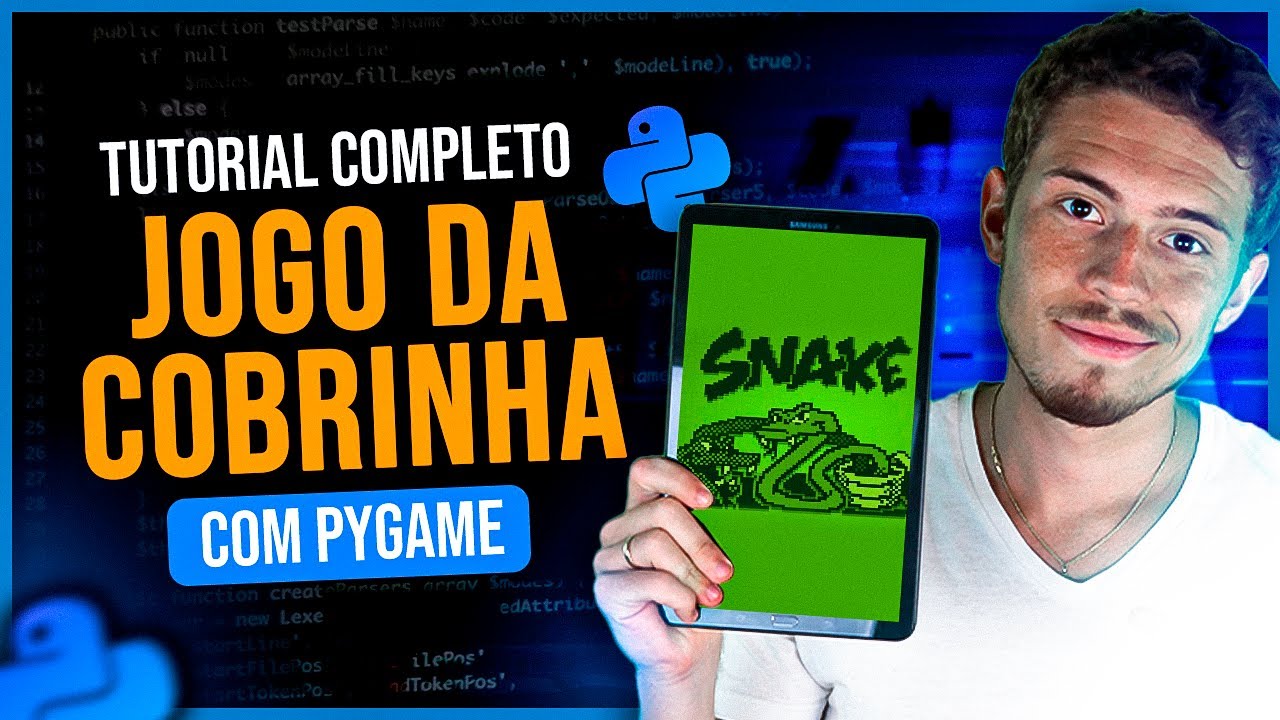 Jogo Snake em Python - Criando o Jogo da Cobrinha com PyGame [Tutorial Completo]