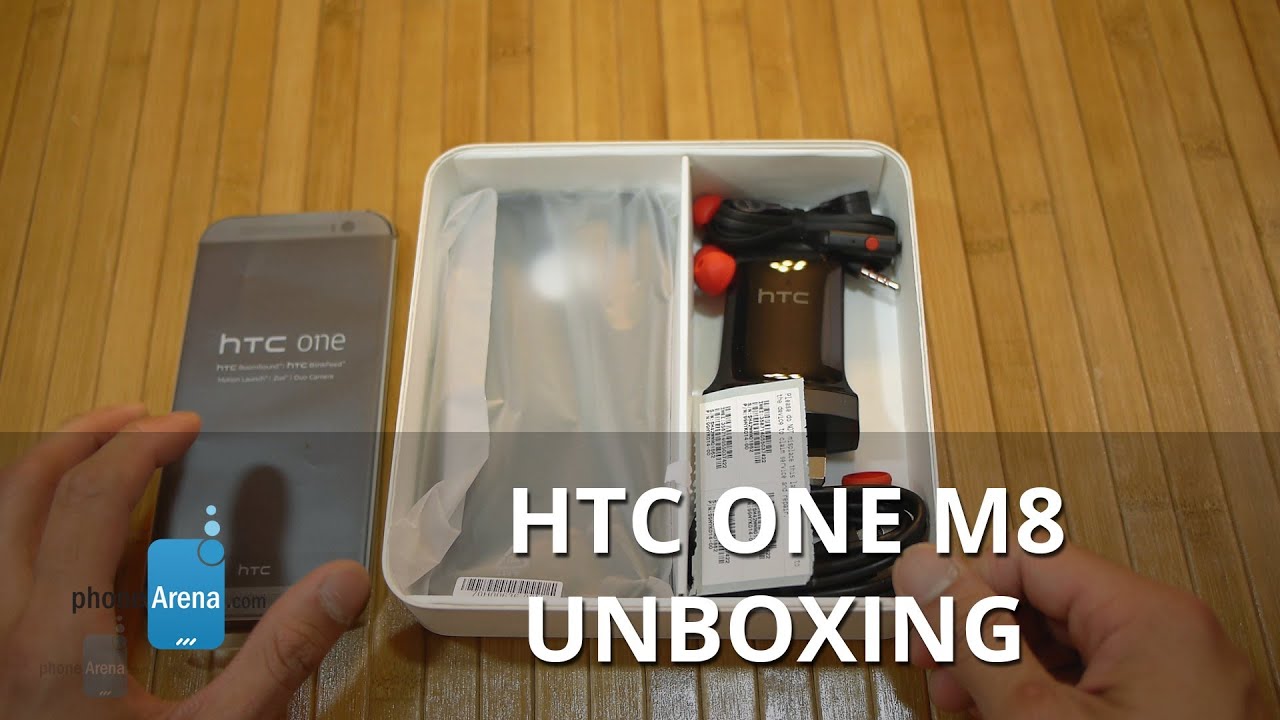 HTC One (M8) Unboxing and Hands-on