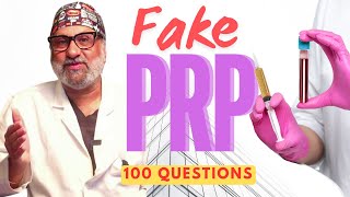 Is your PRP Fake? | PRP for hair loss treatment for men and women