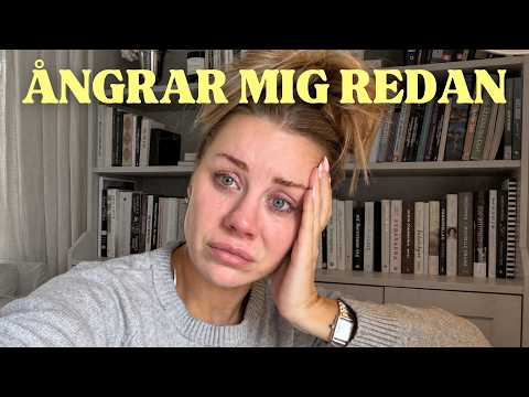 Jag ångrar det här beslutet redan…
