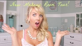 ❤ Tiffany Box Makeup Room Tour 2013 ❤