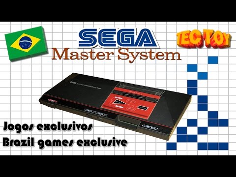 Sega Master System - Jogos Exclusivos do Brasil Tec Toy/Tec toy Brazil Games Exclusive