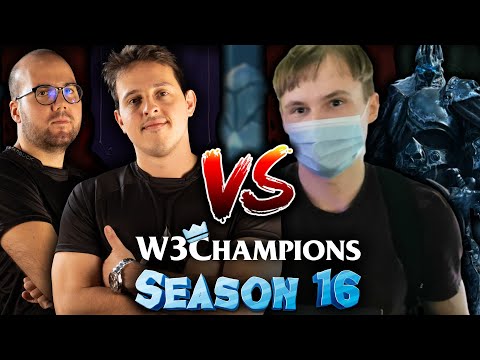 WARCRAFT 3 REFORGED: PaTo e Starbuck vs. Sheik e Bizzare | 2v2 W3Champions S16 Semifinal