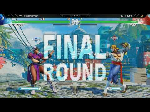 Vanguard 2016 Episode 3 SFV - Filipinoman vs ROM