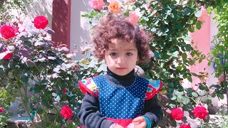 Cutest Baby Ayesha Khan | Malinga Hair Style