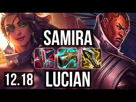 SAMIRA & Lux vs LUCIAN & Senna (ADC) | Quadra, Legendary, 500+ games, 29/7/9 | EUW Master | 12.18