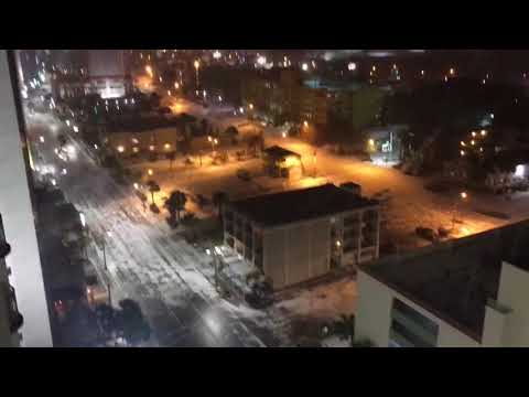 Rare Winter Storm With Heavy Snow And Ice Hits Myrtle Beach, SC