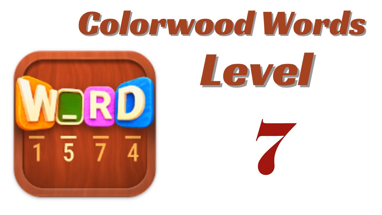 Colorwood Words level 7