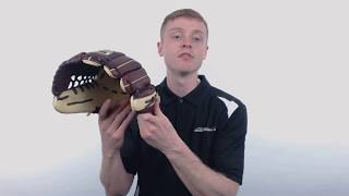 Video thumbnail: Under Armour Genuine Pro 11.75" Baseball Glove: UAFGGP-1175MT Black Cherry | Cream