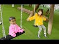 Fun Playground for Kids - Slide and Swing