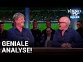 Geniale analyse: Wim en René liggen uit het niets dubbel | CHAMPIONS LEAGUE