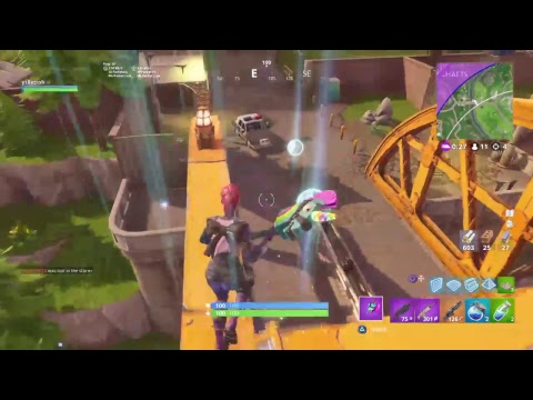 Retroh destroying noobs on Fortnite!!!