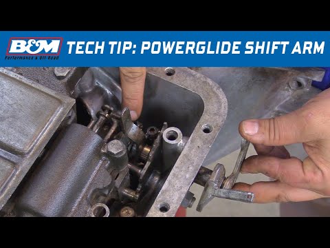 Install: B&M Powerglide Pro Lever Shift Arm 70465