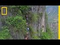 Would You Send Your Kid On A Deadly Climb To School Here It Happens National Geographic