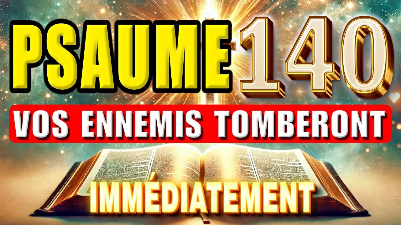 PSAUME 140: CONTRE LES ENNEMIS ET LE MAL, DÉCOUVREZ COMMENT CE PSAUME PEUT CHANGER VOTRE VIE !