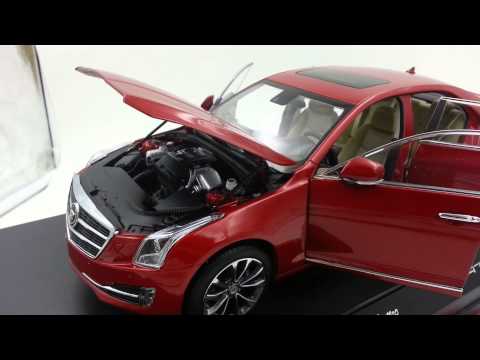 Cadillac ATS Sedan Scale 1/18 By Original Cadillac Dealer Edition (Red)