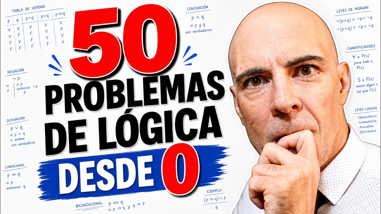 Aprende Lógica Desde Cero con 50 Ejercicios Resueltos