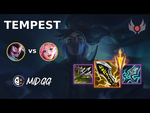 MID.GG: [ Tempest ] Yasuo BOT vs Seraphine | NA GRANDMASTER | LOL Season 2025
