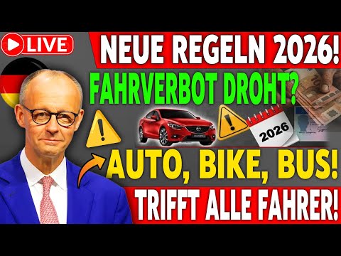 💥 ALARM für Autofahrer | Verkehrsrecht 2026 | Pendler & Biker trifft es hart