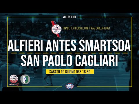 Volley - Finale Territoriale U19F FIPAV Cagliari - Alfieri Antes Smartsoa - San Paolo Cagliari (3-1)