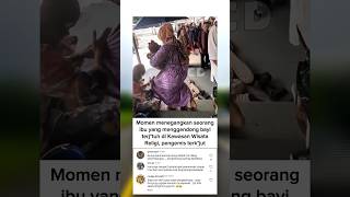 Download lagu MasyaAllah ibu yang hebat peluk anaknya tanpa lepas🫡 mp3