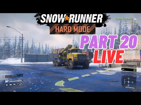 Snowrunner Hardmode PS5 Playthrough Part 20