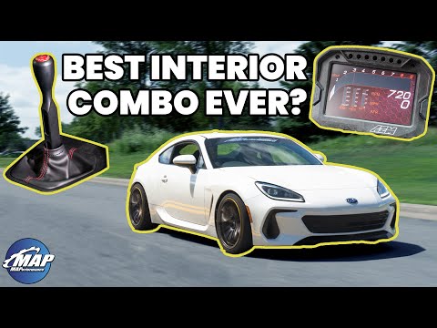 2022 Subaru BRZ Gets an AEM Dash & Short Shifter!