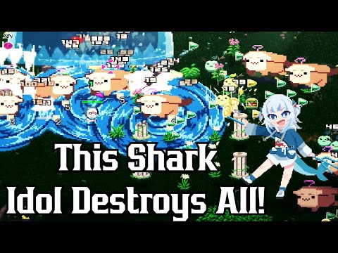 This Gawr Gura Bite Build is INSANE! | HoloCure - Save the Fans