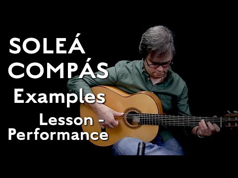 Beginner Flamenco Solea Compás Examples Lesson Performance